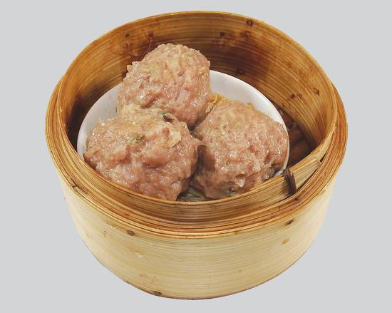 D15. Steamed Minced Beef Balls 山竹牛肉